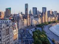 The Bund at sunset during a Historic Puxi Walking Tour, showcasing the cultural core of Shanghai