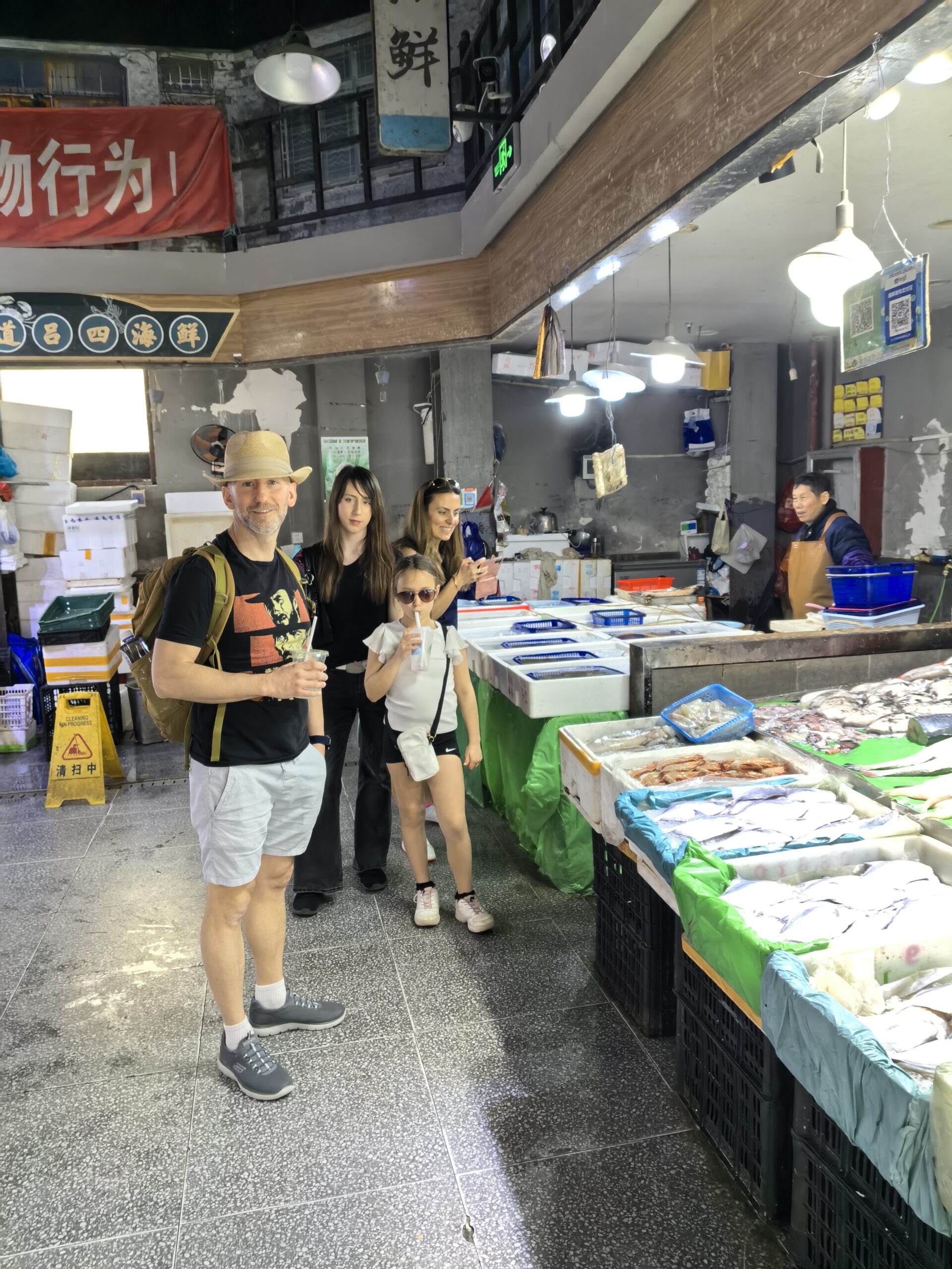Fish market Hongkou<br />
